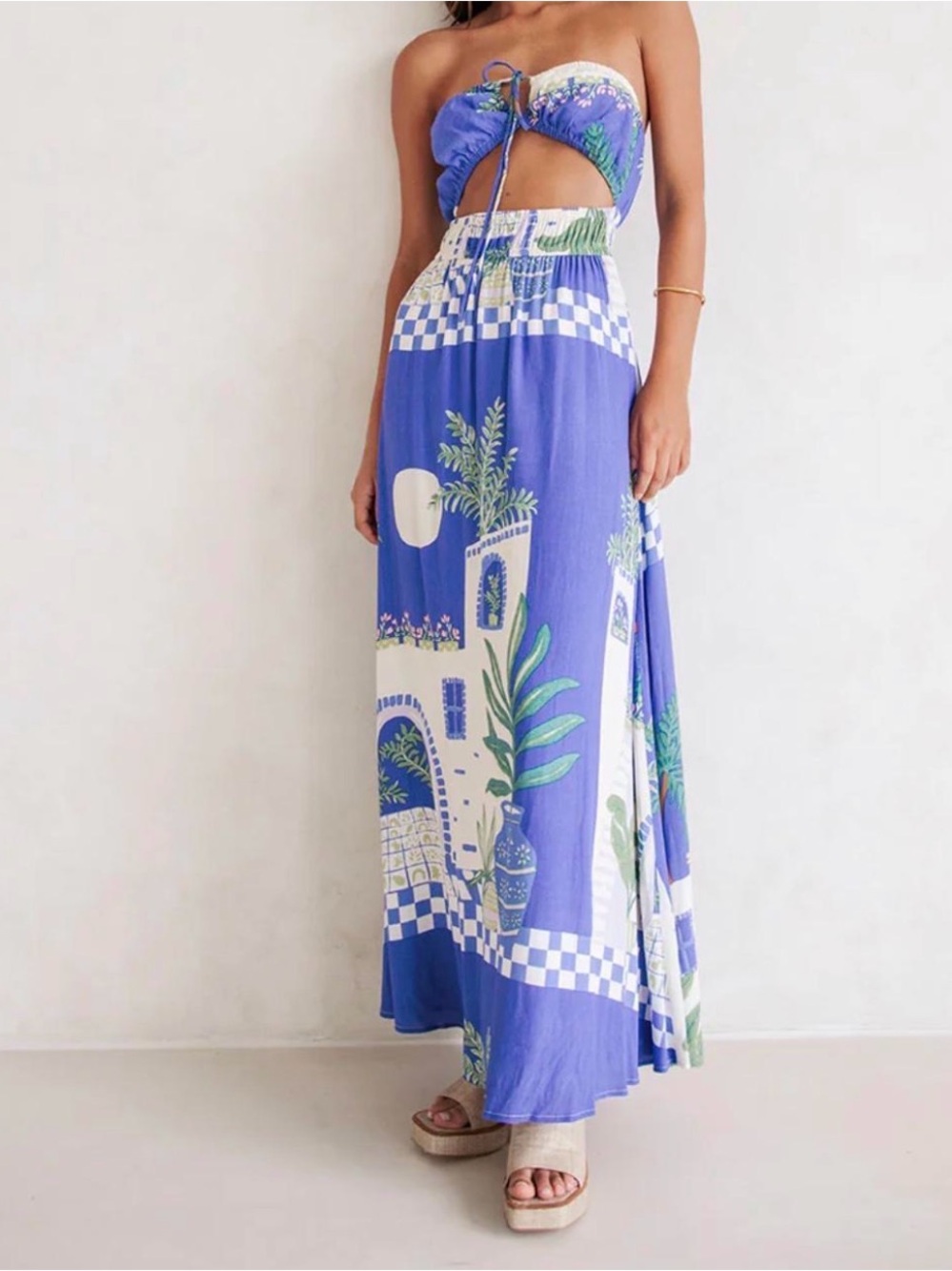 SABO Ellsley Dress - Vista Blue